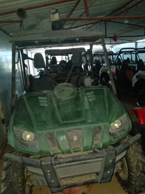 Yamaha Rhino 700 (2008) – Package Deal (Green)Price: AED 16,000 (For Both)