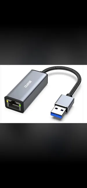 وصلة usb الى ايثرنت  محول شبكة BENFEI الأصلي (USB 3.0 إلى Ethernet Gigabit)