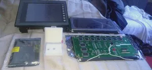 بوردة صناعي *KT8888G جديدة نوفي بالكيس بتاعها الـ ESD متفتحتش*، و شاشات *DMF5016*،plc