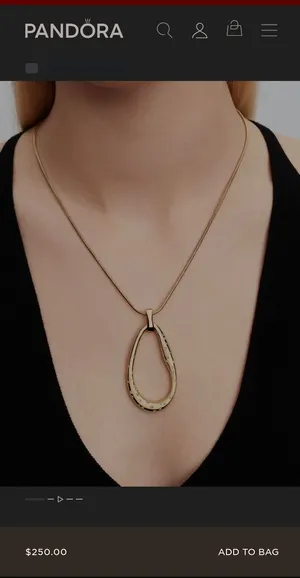 سنسال pandora مطلي ذهب