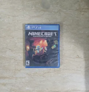 اسطوانة ماين كرافت بلايستيشن 4 الأصلية بحالة الزيرو تماماً  Minecraft PS4 Edition متاح للبيع شريط ل