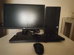 كمبيوتر للبيع من شركة HP مع شاشه و كيبورد و ماوس ب 1400 قابل للتفاوض