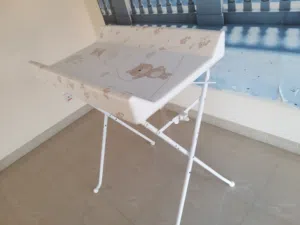 baby changing and bath table