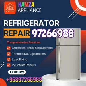 نقوم بإصلاح جميع أنواع الأجهزة المنزلية ومكيفات الهواء والثلاجات والغسالات Automatic washing machine