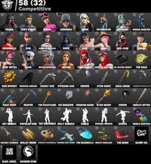 حساب  فورت نايت  عيار تقيل  عرررق