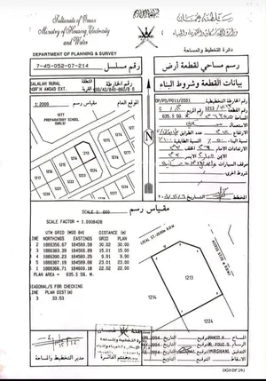 Residential Land for Sale in Dhofar Salala