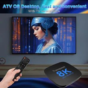اقل سعر بالمملكة TV BOX Transpeed Android 13 8K 5G احدث جهاز ترفيه بأقل سعر بالمملكه
