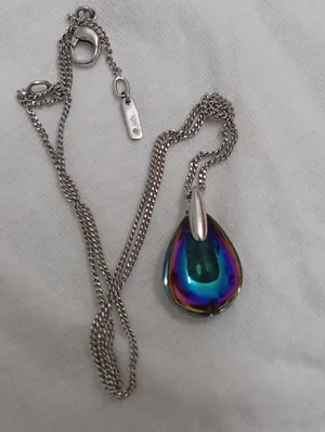Baccarat Pure Silver Pendant Ag925 - قلادة فضة باقارات