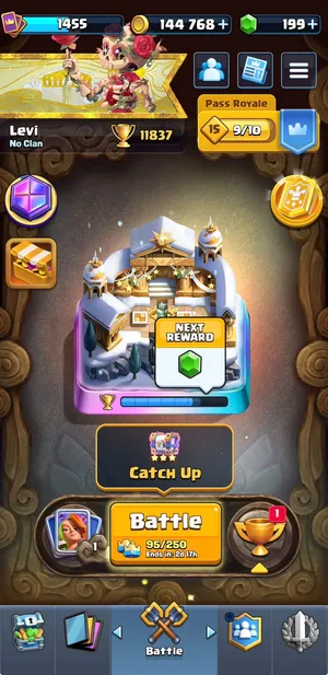 حساب كلاش رويال +11800 Arena 28 بسعر مناسب و ممتاز