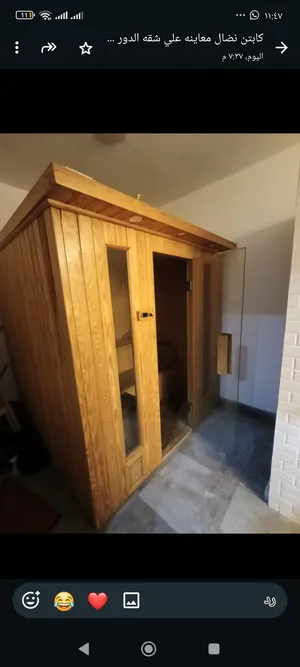 لَلَبًيَعٌ غرفة ساونا ممتازة وجاهزة للاستخدام