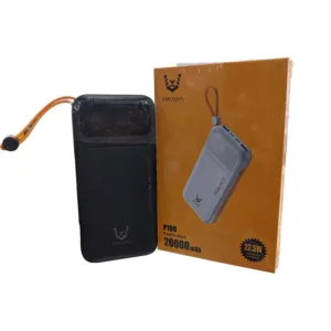 VIKUSHA P100 Power Bank 20000mAh Fast Charger 22.5W
