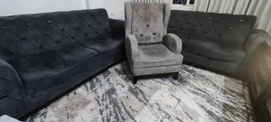 طقم كنب وبرادي فاخره للبيع