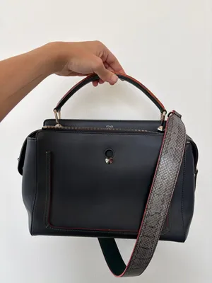 Gently used fendi bag python