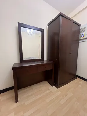 wooden heavy 2 door wardrobe for sale