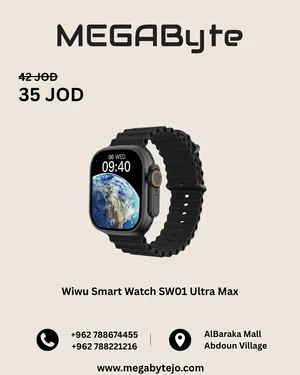 Wiwu Smart Watch SW01 Ultra Max -NEW -MEGAByte