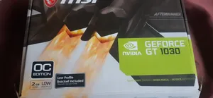 كرت شاشة MSI Geforce gt1030