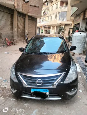 نيسان صنى 2019 الفئة الأولى تم تركيب شاشة وكاميرا وجناح خلفى وجنوط اسبورت