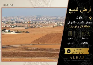 Farm Land for Sale in Amman Jelul