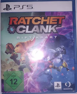 لعبة ratchet and Clank rift apart مستعمله لجهاز بلايستيشين 5