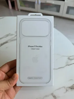 Original Apple iPhone 17 Pro Max clear case with MagSafe Charging