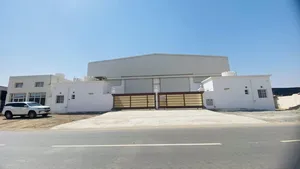 LARGE WAREHOUSE  INDUSTRIAL WORKSHOP FOR RENT  MISFAH مخازن بالمسفاه مساحات كبيره للإيجار