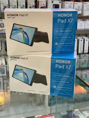 Honor x7 wifi 4+4ram 128g new مكفول سنه من وكلاء هونر بالاردن