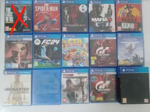 سيديات ps4 مستعملة نظيفة(اقرا الوصف كامل مهم)