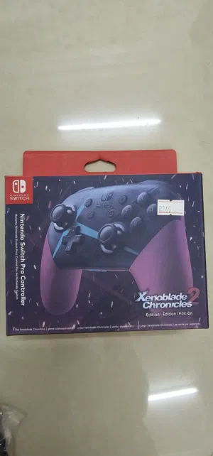 Nintendo switch pro controller Xenoblade 2 edition.