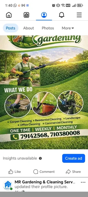 MR gardening and cleaning service
