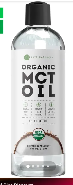 kate natural MCT oil