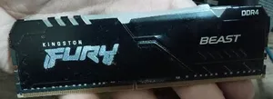 رامات Kingston Fury Gaming سعة 16GB، سرعة 3200MHz