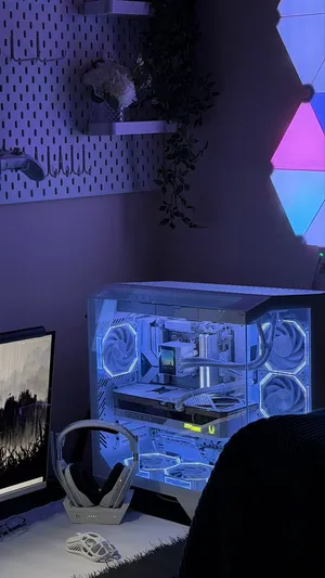 PC AMD Ryzen 7 9850X3D & GeForce RTX5080 GDDR7 & RAM 32GB 16X2 DDR5 White
