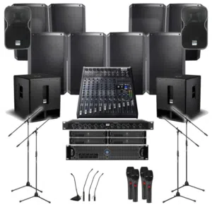 انظمة صوت وامبليفايرات للمساجد والصالات والمدارس Public Address System