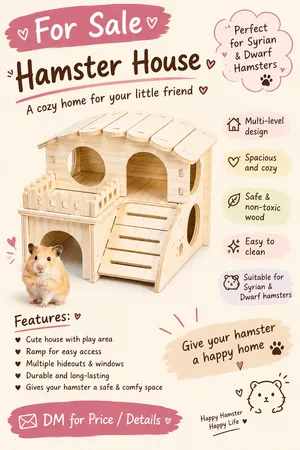 Hamster house