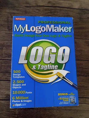 MyLogoMaker Professional Version 1.0 أصلي CD – برنامج تصميم شعارات قديم Vintage