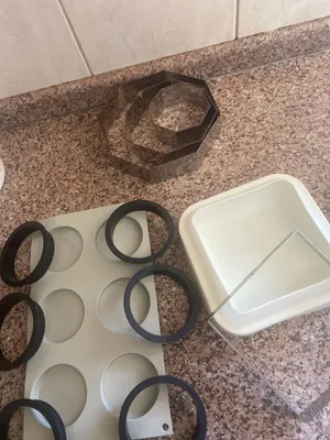 Rings للكيك وmose cake قوالب