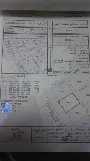Residential Land for Sale in Buraimi Al Buraimi