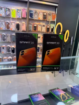 Infinix smart 20 4ram /256 GB new انفينيكس سمارت 20 4 رام /256 جيجا جديد مسكر بلكرتونه كفاله الوكيل