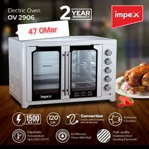 Impex Brand New Electric Oven - 120 L