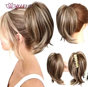 قراصة شعر على شكل باروكة تعطي مظهر جميل وانيق للشعر شعر الياف