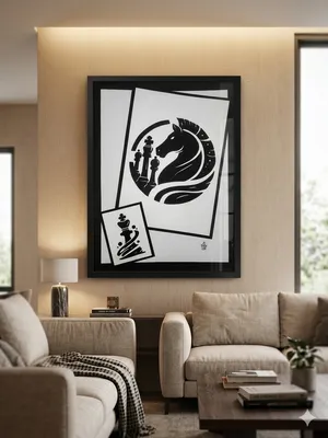 رسم يدوي حصان