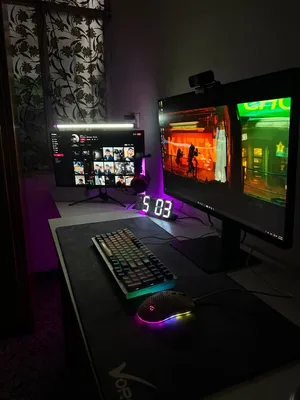 pc gaming setup تجميعة العاب