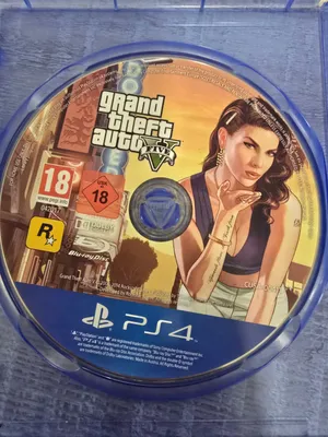 GTA 5 PS4 it can PLAY in PS5  بحالة جيدة  حرامي سيارات الخامس بلاستيشن 4