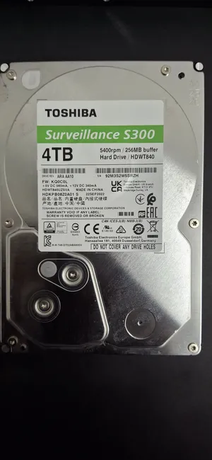 Western Digital WD Purple 4TB Surveillance HDD – WD42PURZ Price: AED 800 (Negotiable) Selling 2 Ps