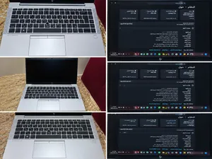 ابتوب محترم جداً وصاروخ في الشغل، HP EliteBook 845 G8 بحالة ممتازة
