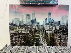 لوحة بورترية تصميم هندسي 160في120