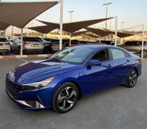 850 AED/MONTH - 0% DP - D HYUNDAI ELANTRA SEL (2023) - GOOD CONDITION - بحالة ممتازة قابلة للتقسيط