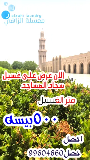 الزاهي لخط الغسيل الآلي للسجاد...