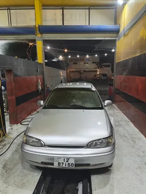 سيارة هيونداي اكسنت موديل 1997 للبيع بحالة جيدة مرخصة واستعمال خفيف