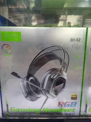 سماعة الرأس الاحترافية *BAVIN BH-62 RGB Gaming Headset* - قوة الصوت والراحة في سماعة واحدة  إذا كنت